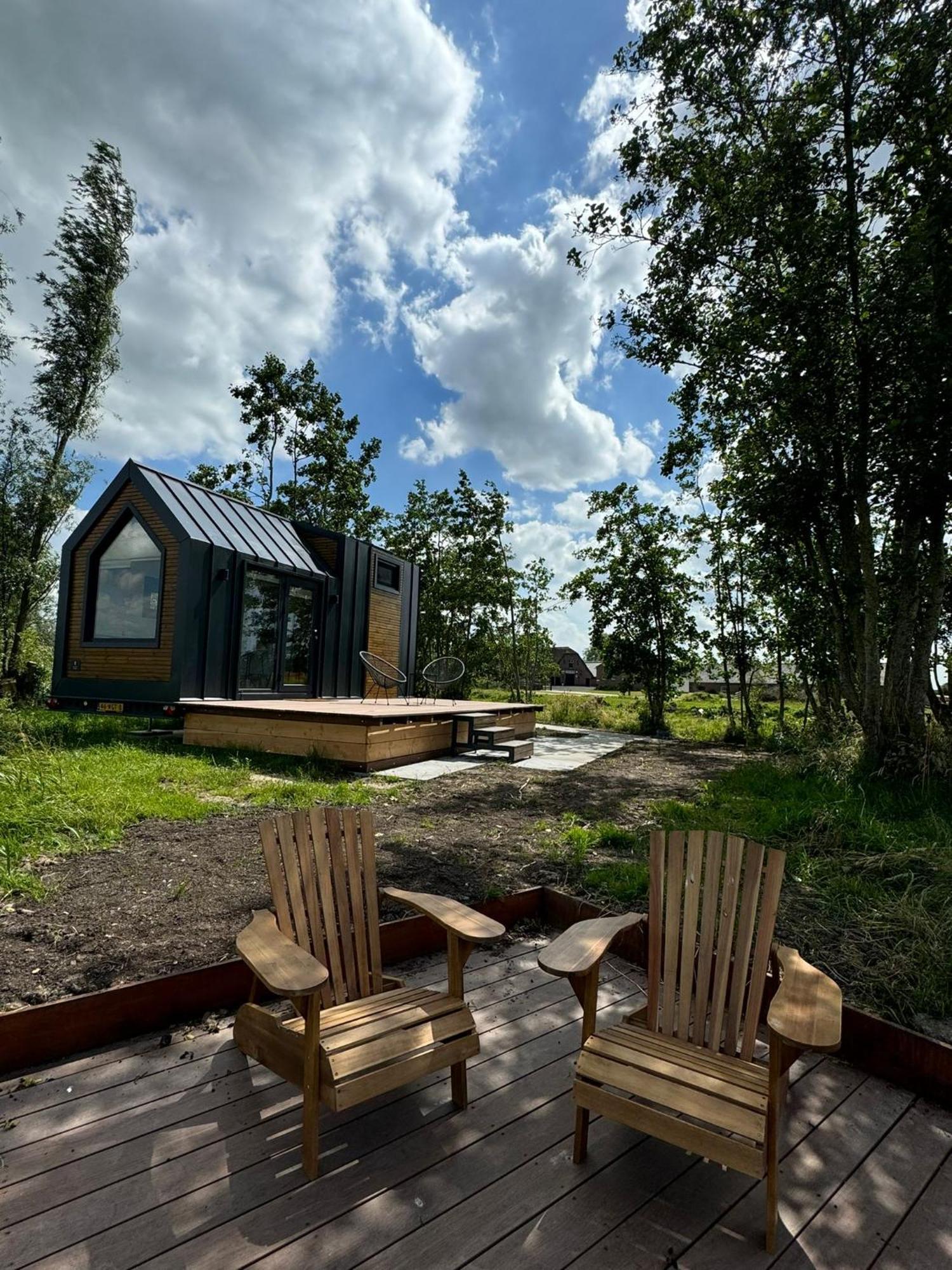 Villa Tinyhouse Noorderlicht Haastrecht Exterior foto